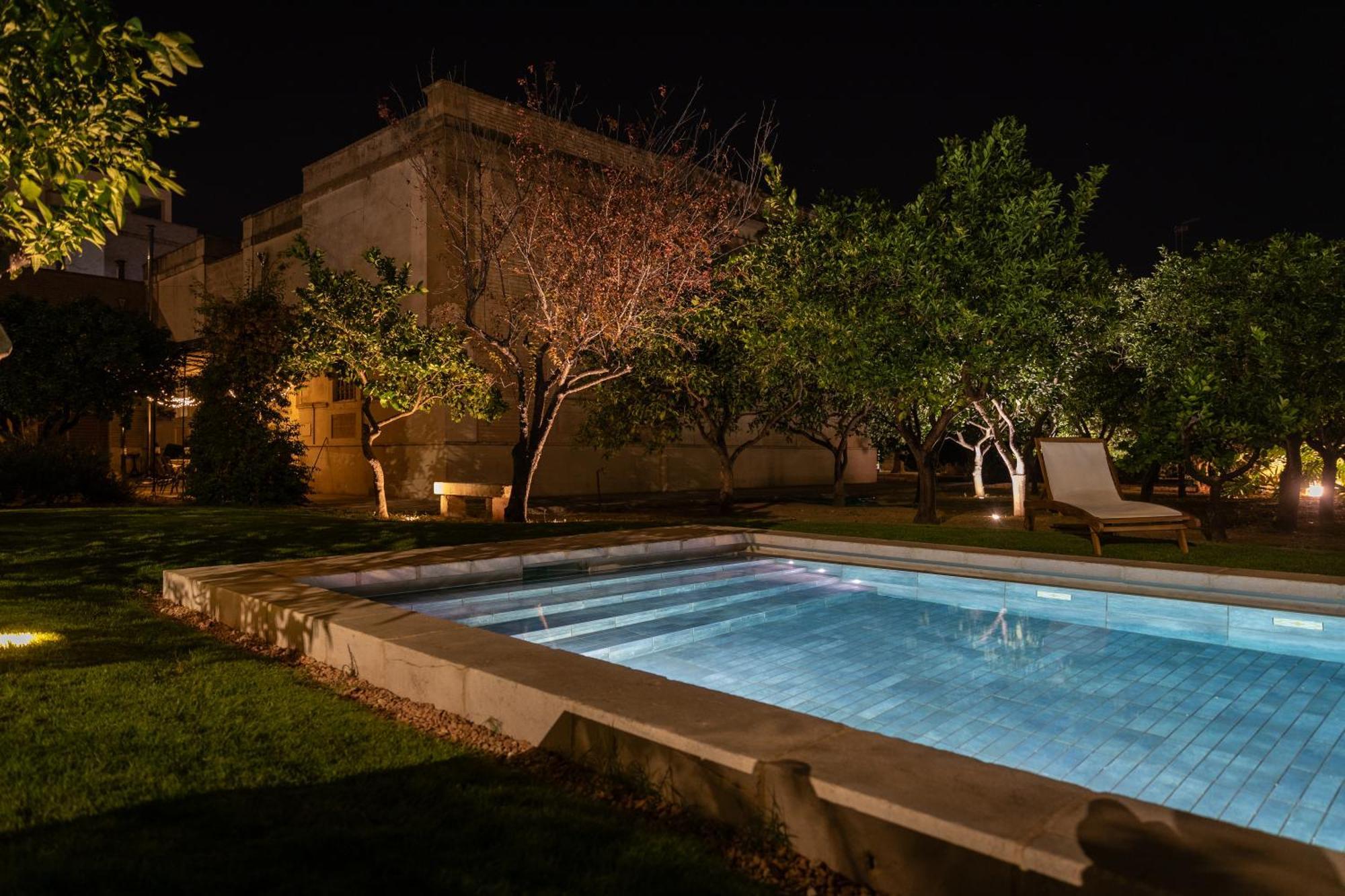 Villa Delle Zagare - Private Hydromassage Pool Surbo Bagian luar foto